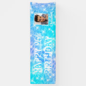 プール誕生日パーティーウォーターパーティービーチパーティー写真 横断幕 (縦)