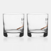 プール負けラック勝者ドリンク ウイスキーグラス (右)