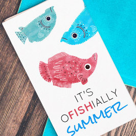 プール遊日夏休み子供 コーリングカード