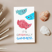 プール遊日夏休み子供 コーリングカード