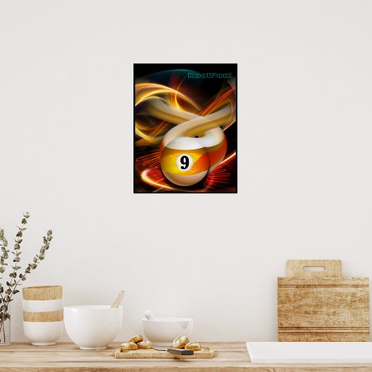 プール9 ポスター (キッチン)