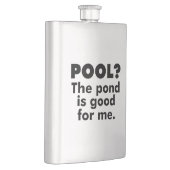 プール?この池は私の役に立つ。 フラスク (右)