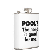 プール？この池は私の役に立つ。 フラスク (右)