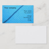 "プール"の名刺 名刺 (正面/裏面)