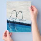 プール チラシ (手)