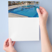 プール チラシ (手)