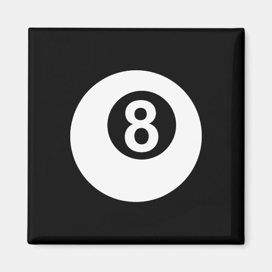 プール ビリヤード 8 Ll マグネット (正面)