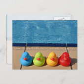 プール ポストカード (正面/裏面)