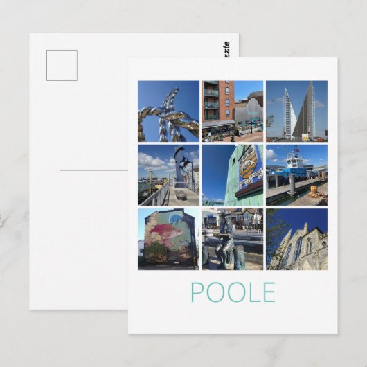 プール ポストカード (正面/裏面)