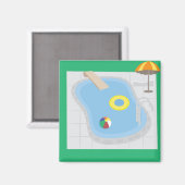 プール マグネット (正面/裏面)