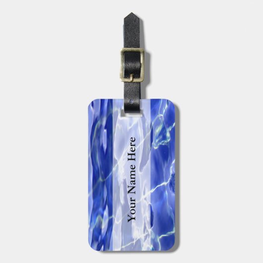 プール ラゲッジタグ (正面縦)