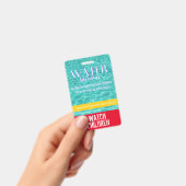 プール/海/水の安全のためのウォーターウォッチャータグ バッジ (手持ち)