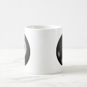 プール- 8球 コーヒーマグカップ (中央)
