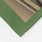 プール- Dogz --を遊んでいる犬 フリースブランケット (角)