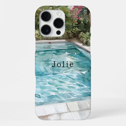 プール iPhoneケース (裏面)
