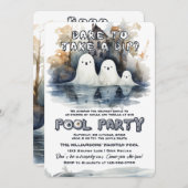 プー不気味ルパーティー 招待状 (正面/裏面)