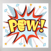 プー漫画本のような爆発 ポスター (正面)