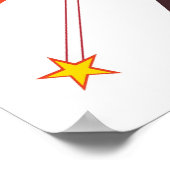 プー漫画本のような爆発 ポスター (角)