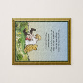 プー熊の勇気付けられる ジグソーパズル (横)