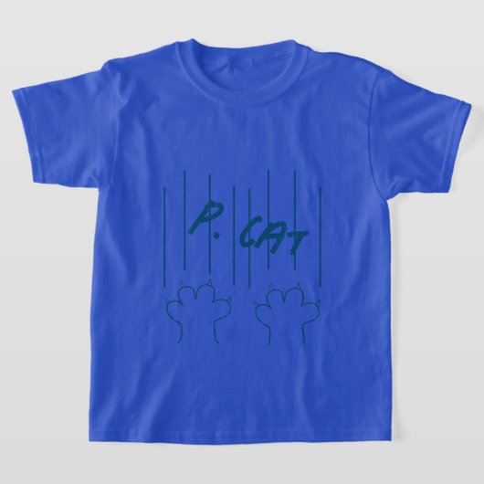プー猫 Tシャツ (レイダウン)
