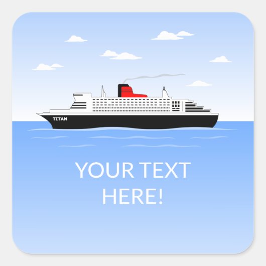 プー素晴らしルパーティー スクエアシール (正面)