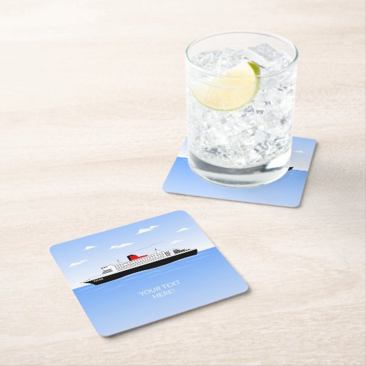 プー素晴らしルパーティー スクエアペーパーコースター (インサイチュ)