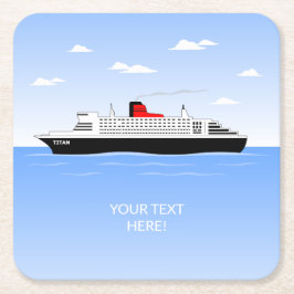 プー素晴らしルパーティー スクエアペーパーコースター