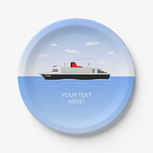 プー素晴らしルパーティー ペーパープレート (正面)