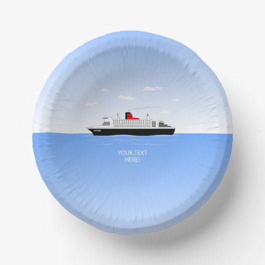 プー素晴らしルパーティー ペーパーボウル (正面)