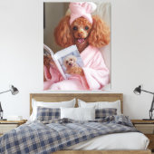 プー読ドルの日 キャンバスプリント (インサイチュ (寝室))