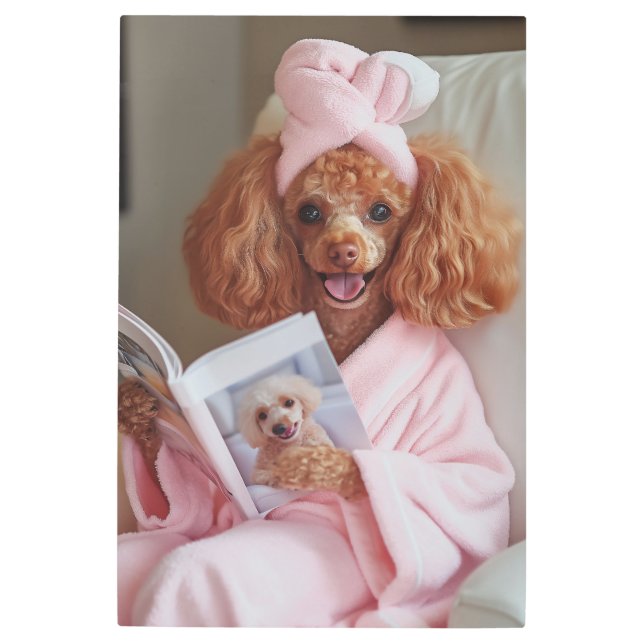 プー読ドルの日 メタルプリント (正面)