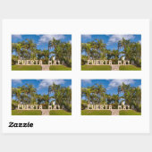 プー鮮やかエルタマヤ 長方形シール (シート)