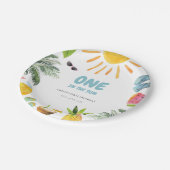 プー鮮やかルパーティー ペーパープレート (アングル)