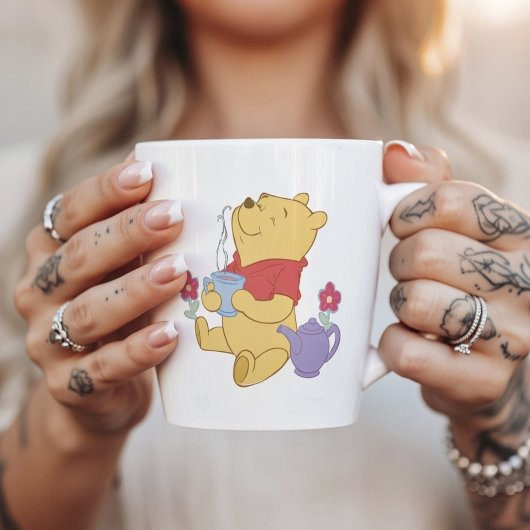 プー カフェラテマグ