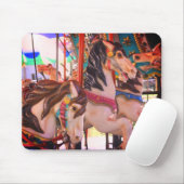 プ静かランサー回転木馬馬 マウスパッド (マウス)