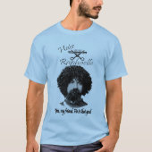 ヘアおもしろいサロン Tシャツ (正面)