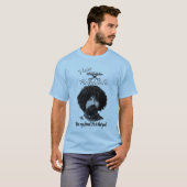 ヘアおもしろいサロン Tシャツ (正面フル)