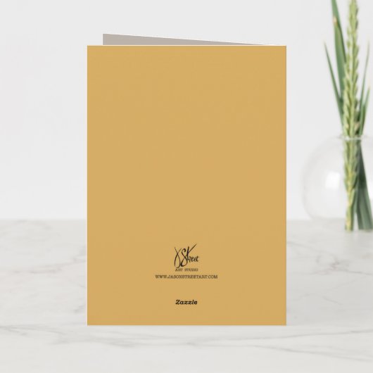 ヘアさんはどこへ行くの？ サンキューカード (裏面)