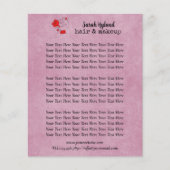 ヘアとメイク チラシ (正面)