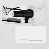 ヘアのカットツール | ウォメンズ美しい 予約カード (正面/裏面)