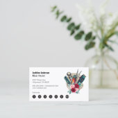 ヘアのカットツール |サロン ロイヤリティカード (スタンド正面)