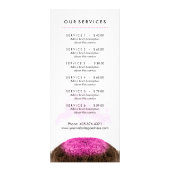 ヘアはっきりしたとメイクアップの価格一覧ラックカード ラックカード (裏面)