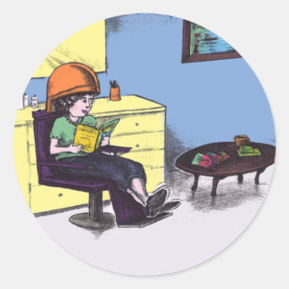 ヘアを乾燥させる美しいサロン ラウンドシール