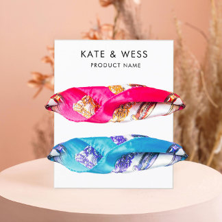 ヘアアクセサリー表示包装カード