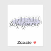 ヘアウィスパーラーおもしろいサロンスタイリスト シール (シート)