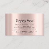 ヘアエクステンションヘアバラクラウンスパークダイヤモンド 予約カード (裏面)