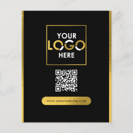 ヘアエクステンション＆ウィッグ注文フォーム ヘアブランディング ゴールド チラシ