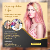 ヘアカスタマイズサロンスパカットカラー着色 ウィンドウサイン (シート2)