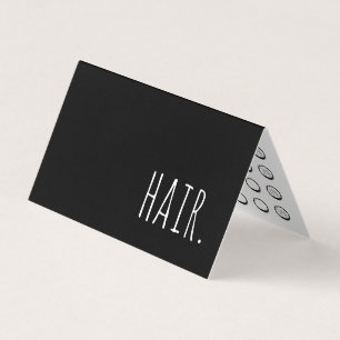 ヘアカットご利用カード 名刺
