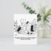 ヘアカットまたはヘアスタイリングのないロングヘアスタイル ポストカード (スタンド正面)